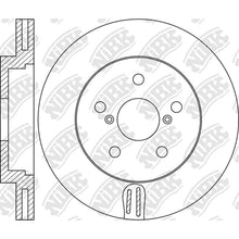 Load image into Gallery viewer, Front Rotors For Toyota NIBK RN1471V