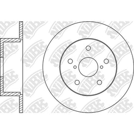 Rear Rotors For Subaru NIBK RN1509