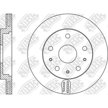 Load image into Gallery viewer, Front Rotors For Mazda NIBK RN1514V