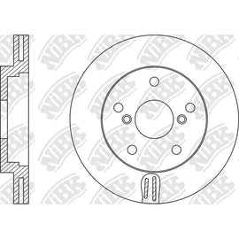 Front Rotors For Honda - NIBK RN1540V