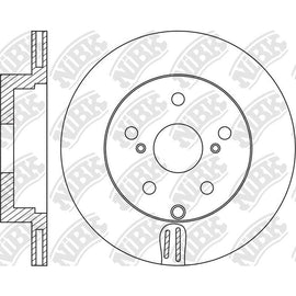 Rear Rotors For Subaru - NIBK RN1542V