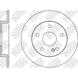 Rear Rotors For Mercedes-Benz NIBK RN1595