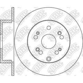 Rear Rotors For Honda NIBK RN1618