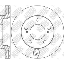 Load image into Gallery viewer, Front Rotors For Ssangyong NIBK RN1620V
