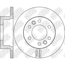 Rear Rotors For Hyundai NIBK RN1656V