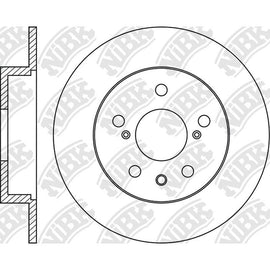 Rear Rotors For Suzuki NIBK RN1693