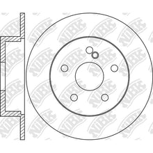 Load image into Gallery viewer, Rear Rotors For Mercedes-Benz NIBK RN1708