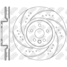 Load image into Gallery viewer, Front Rotors For Land Rover NIBK RN1733DSET