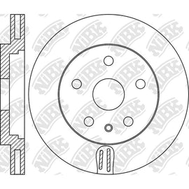 Front Rotors For Audi Porsche NIBK RN1741V