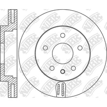 Load image into Gallery viewer, Front Rotors For Porsche Volkswagen NIBK RN1743VSET