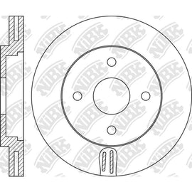 Front Rotors For Ford EcoSport NIBK RN1759V