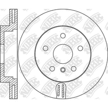 Load image into Gallery viewer, Front Rotors For BMW NIBK RN1772V