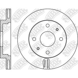 Front Rotors For Mitsubishi NIBK RN2034V