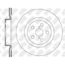 Load image into Gallery viewer, Front Rotors For Subaru NIBK RN2169V