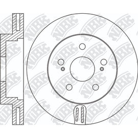 Front Rotors For Suzuki Toyota NIBK RN2192V