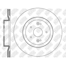 Load image into Gallery viewer, Front Rotors For Hyundai Kia NIBK RN2206V