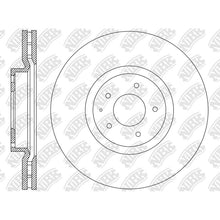 Load image into Gallery viewer, Front Rotors For Mazda NIBK RN2234V