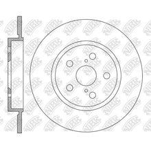 Load image into Gallery viewer, Front Rotors For Toyota Corolla NIBK RN2247
