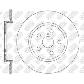 Front Rotors For Toyota Corolla NIBK RN2247