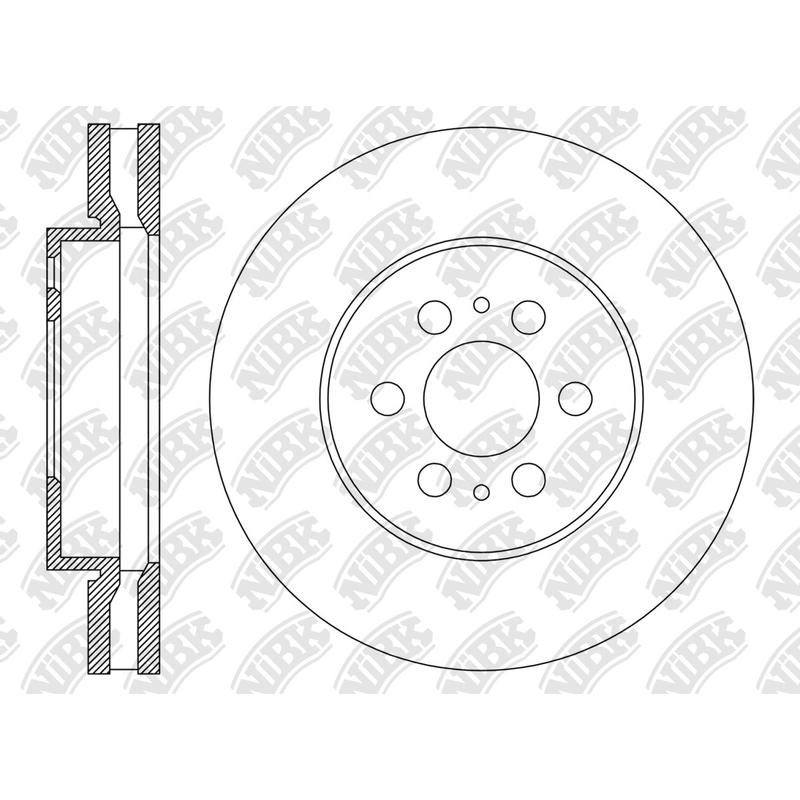 Front Rotors For Toyota GranAce Hiace
