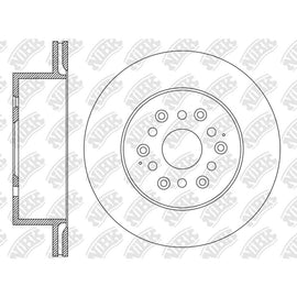 Rear Rotors For Toyota GranAce Hiace