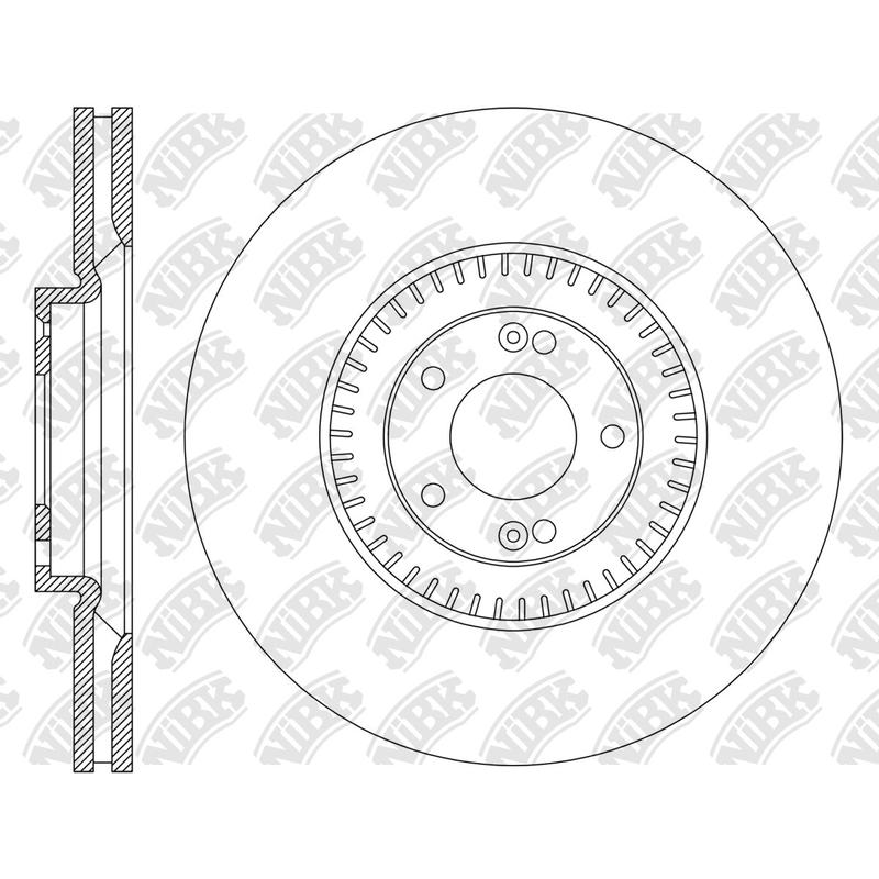 Front Rotors For Hyundai Kia