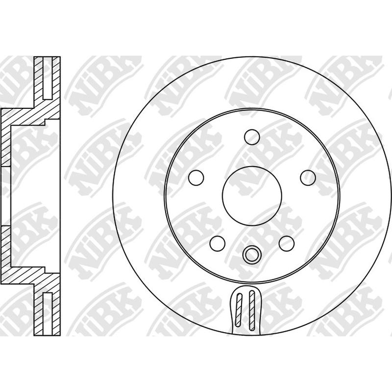 Front Rotors For Audi A4 A5 Q5