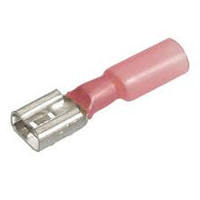 Load image into Gallery viewer, Narva Adhesive Lined Heatshrink Female 2.5-3mm Blade Terminal Red 20 Pack