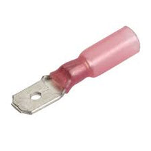 Load image into Gallery viewer, Narva Crimp Terminal Male Blade Red Terminal Entry 6.3 x 0.8mm Heat Shrinkable 20 Pce