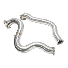 Load image into Gallery viewer, New 304 Stainless Steel Downpipe for Audi C7 C7.5 RS7 RS6 S6 S7 4G 4.0T TFSI QUATTRO 2012-2018 Race Cars Enhanced Perfor