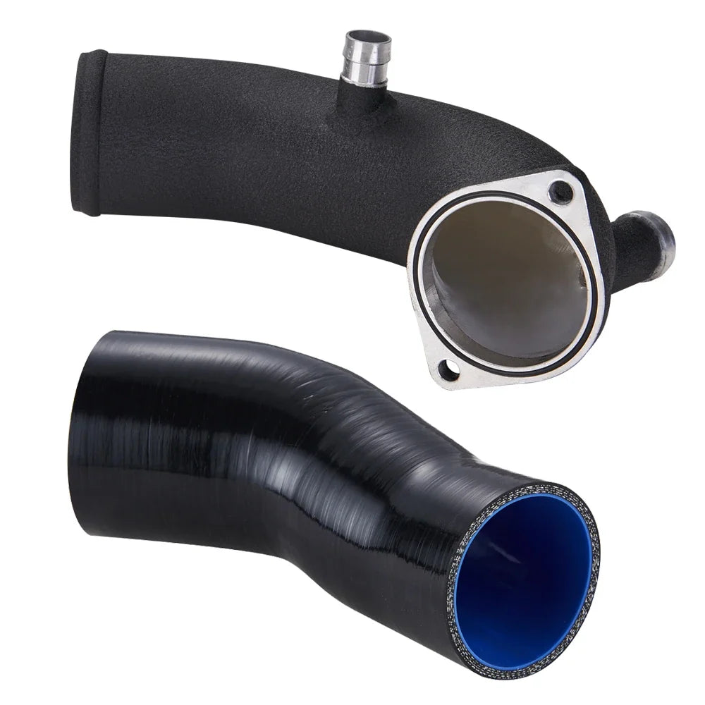 New Audi S4 S5 B9 Turbo Air Intake Hose High-Flow Silicone for Inlet Pipe