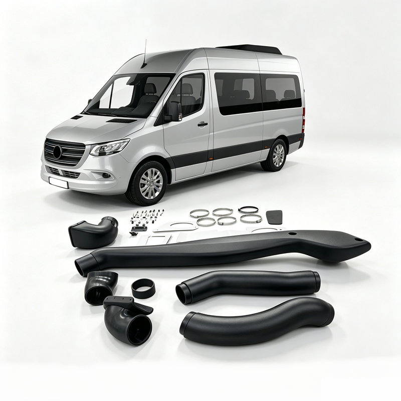 New Design 4x4 Snorkel Kit for Mercedes Benz Sprinter W907/910 2019+/W906 2006-2018 Air Intake Snorkel with Easy Install