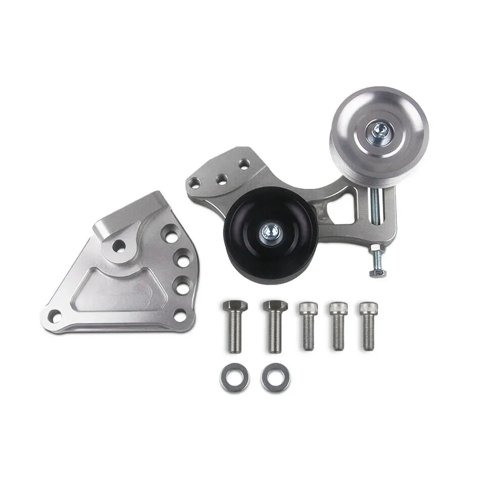New K24 Side Mount Pulley Kit for Honda Acura DC2 EG EK Si Civic CRV Pulley Car Model Engine Condition New Material Alum