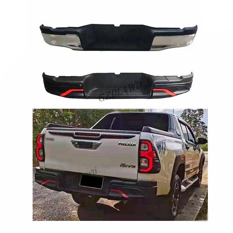 New OEM Heavy Duty Plastic Rear Bumper Suit for Hilux Revo Rocco Rogue Gun Series Protection