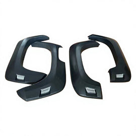 New OEM Style ABS Matte Black Fender Flares LED Lights L200 Triton MV Dual Cab 2024 Auto Parts
