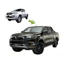 Load image into Gallery viewer, New Popular 4x4 Bumper &amp; Body Kits for Hilux Vigo 2005-2014 to 2021 Rocco Facelift Conversion with LED Lights Bolt-On