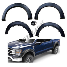 Load image into Gallery viewer, OE Style Plastic Fender Flares for F-150 2022+ 4x4 Heavy Duty Truck Accessories with Smooth Matte Black Finish
