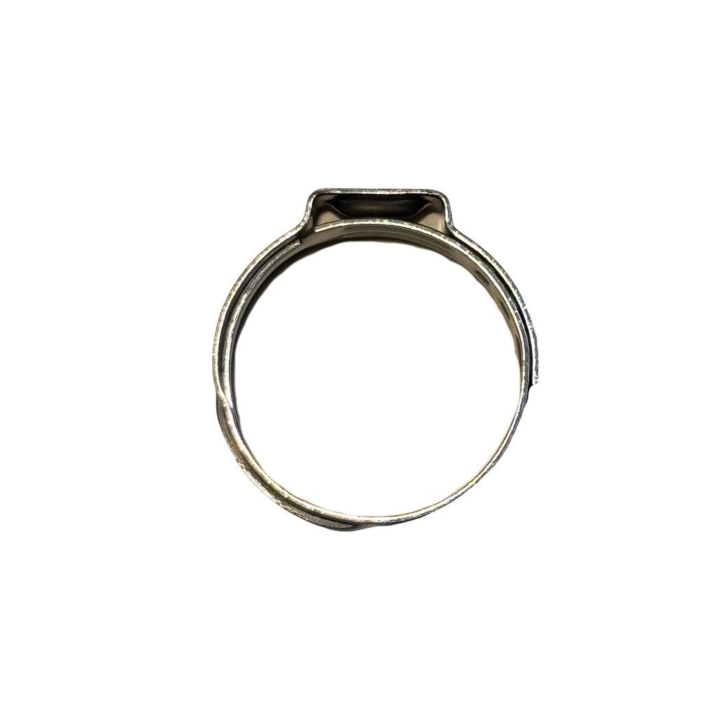 Single Ear Clamp, Stainless Steel, 17.8-21mm