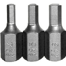 Load image into Gallery viewer, 75mm 5/16" Hex In-Hex Insert Bit