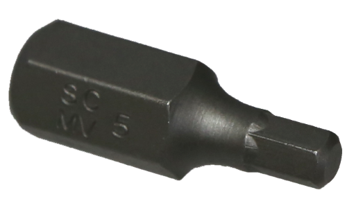 10mm Hex In-Hex Insert Bit, 5 x 30mm