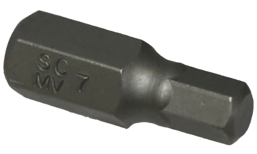 10mm Hex In-Hex Insert Bit, 7 x 30mm