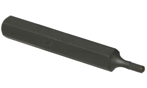 10mm Hex In-Hex Insert Bit, 1/8" x 75mm