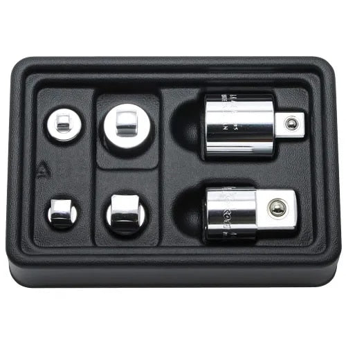6-Piece 1/4" to 3/4" Drive Socket Adaptor Set