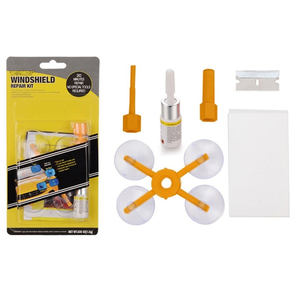 DIY Car Windshield Repair Kit for Cracks and Chips