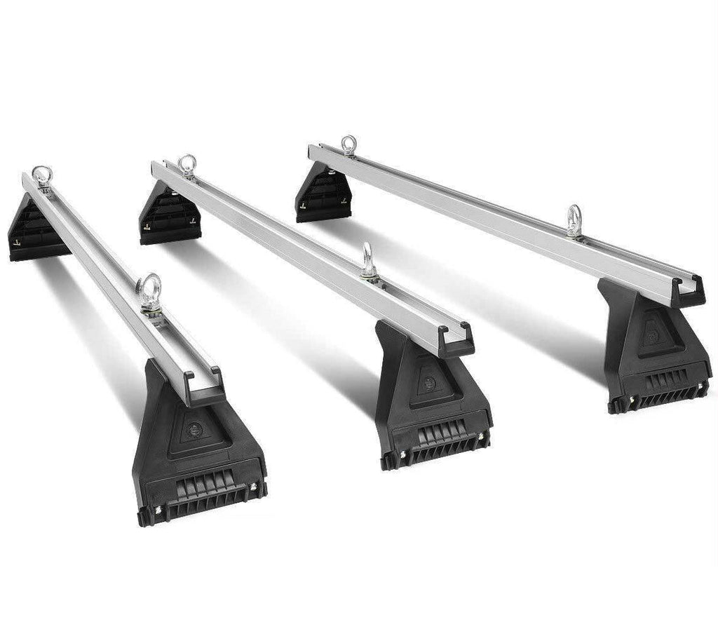 Heavy Duty Gutter Mount Roof Rack Set - 3 Bars