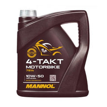 Load image into Gallery viewer, 4-Takt Motorbike 10W-50 Ester 4L Engine Oil