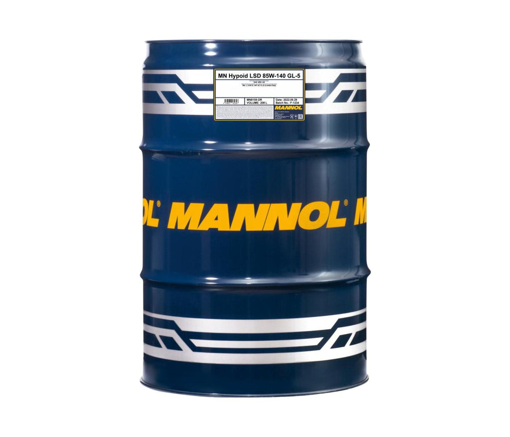 Hypoid LSD 85W-140 GL5 208L High-Viscosity Gear Oil