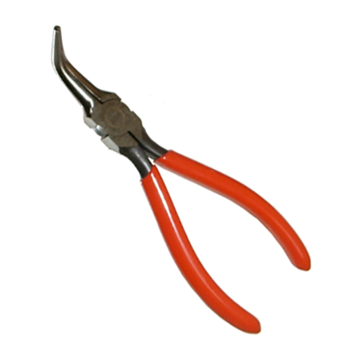 150mm Curved Needle Nose Pliers for Confined Spaces