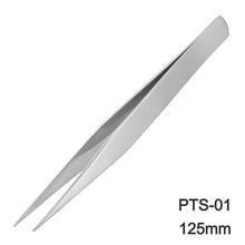 Load image into Gallery viewer, 125mm Stainless Steel Pointed Tweezers