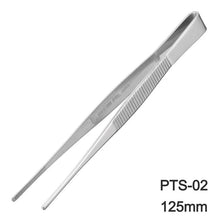 Load image into Gallery viewer, Curved 125mm Serrated Tweezers